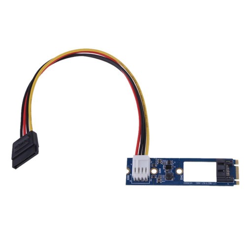 M.2 SATA to 7Pin SATA M2 to SATA Converter Card Adapter with Cable UK - Afbeelding 5 van 8