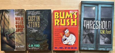 Lot of 4 G.M. Ford: Wanda Fuca~Cast in Stone~Bums Rush (Waterman)~Threshold~PB
