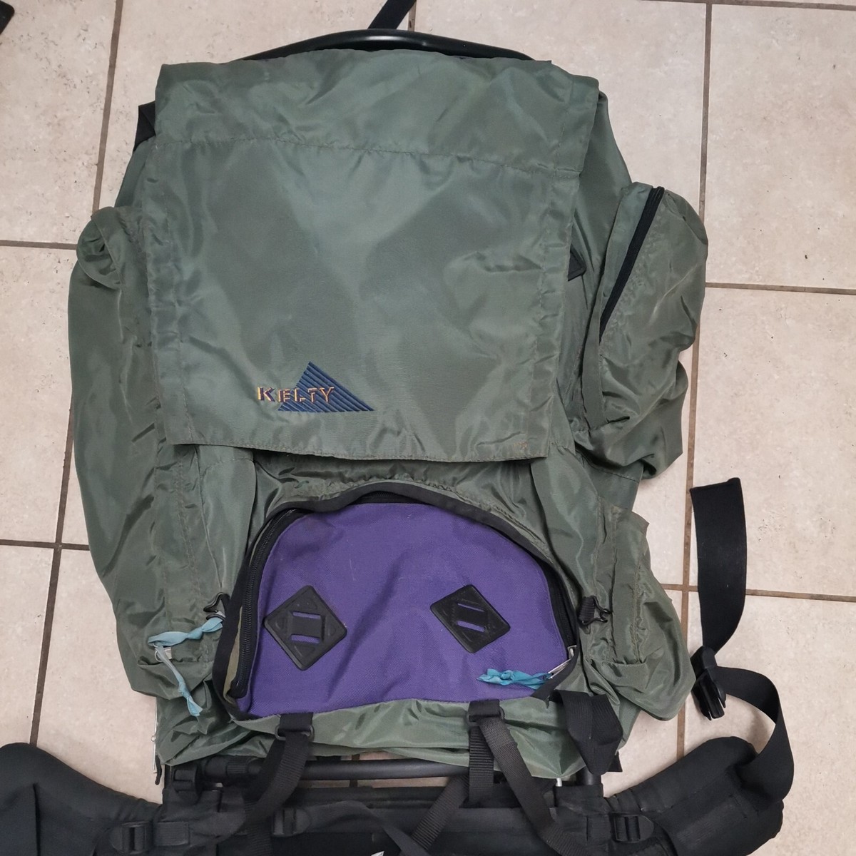 KELTY External Frame Backpack Tioga Green and Purple S/M | eBay
