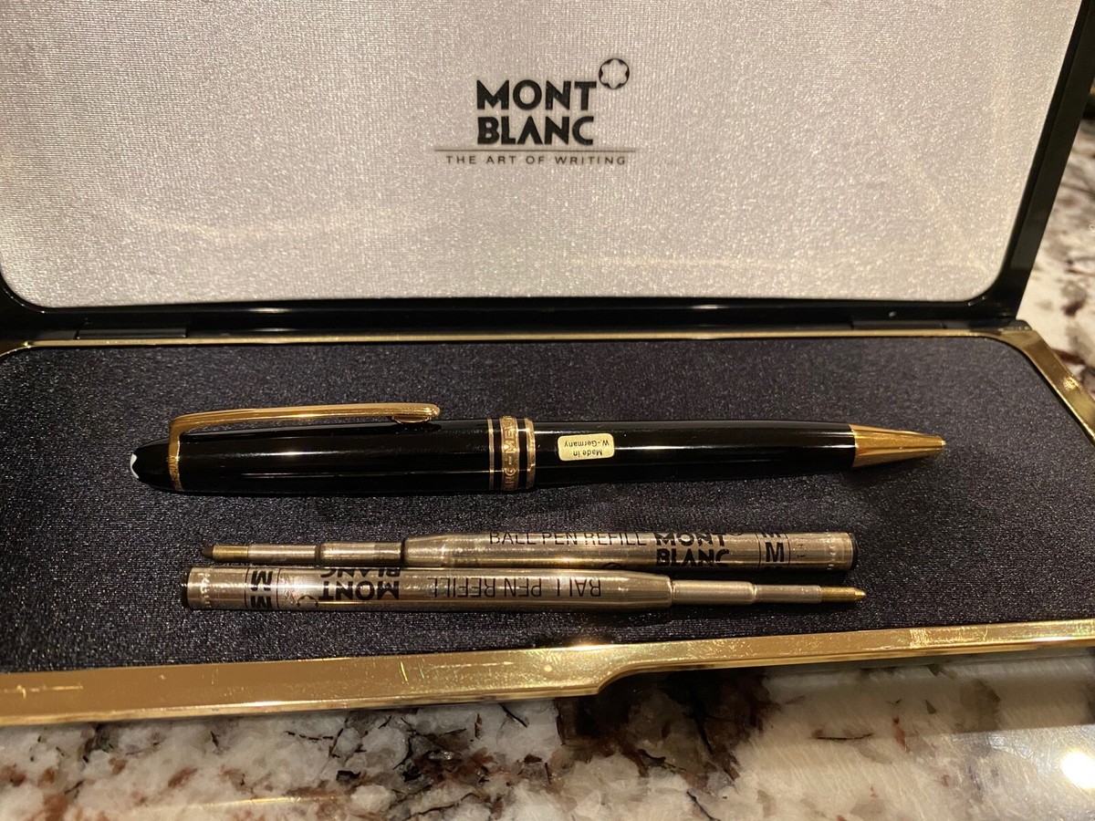 Montblanc Meisterstück Gold Ballpoint Pen Vintage and unused!