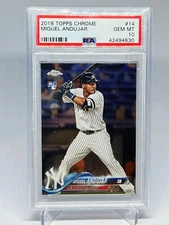 Miguel Andujar 2018 Topps Chrome #14 PSA 10 GEM MT Rookie RC