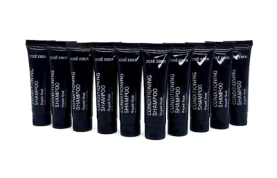 Lot of 10 Jose Eber Conditioning Shampoo Royale Rose 1.0 Fl Oz Each Travel Size