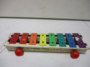 fisher price pull a tune xylophone 1964