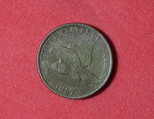 1857- Flying Eagle Cent #P28081