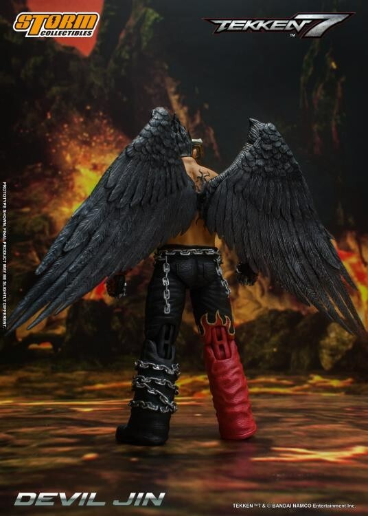 Storm Collectibles 1/12 Tekken 7 Devil Jin Scale Action Figure USA
