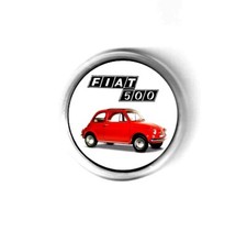 1 spilla NEW fiat 500 macchina famosa anni 50 60 70 logo club auto epoca storica
