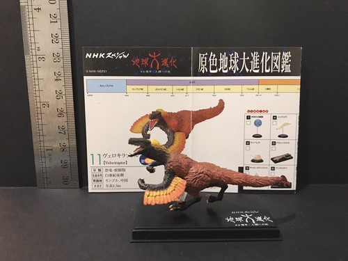 Kaiyodo Yujin Nhk Miracle Planet Japan Exclusive Velociraptor Dinosaur Figure Ebay