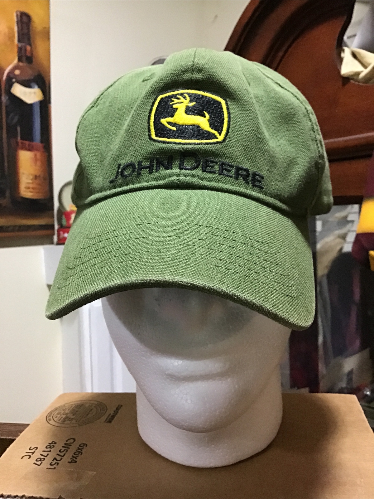 JOHN DEERE BASEBALL CAP. Vintage Snapback Denim Base… Gem
