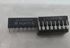 3 PCS ULN 2003A RQ8751E MOTOROLA Microchip