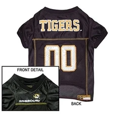 MISSOURI Mizzou Tigers NCAA Dog Pet Mesh Sport Jersey PETS FIRST (all sizes)
