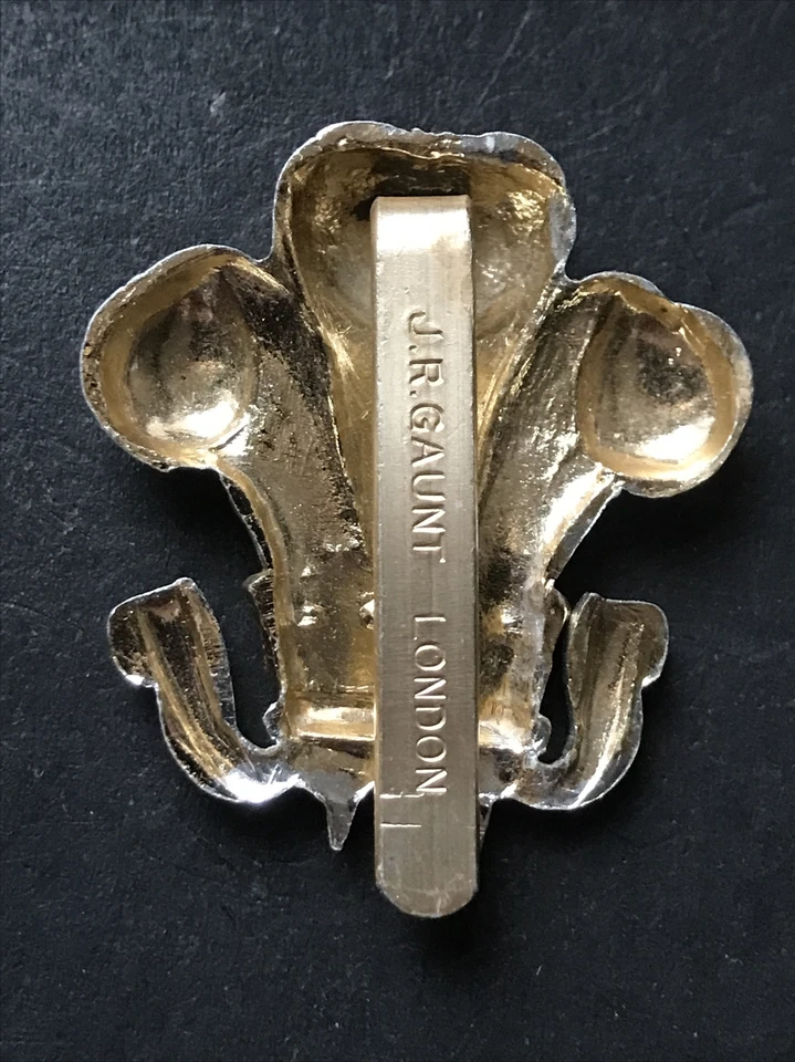 Royal Wiltshire Yeomanry, British Army Stay Bright Cap Badge Anodised Aluminium. - Image 2 of 2