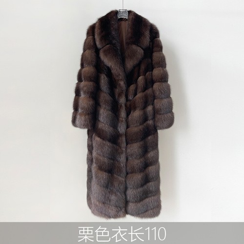 Lapel Collar Winter Womens Faux Mink Fur Coat Short Mid Long Overcoat Outwear sz - Picture 27 of 27