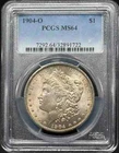 1904 O Morgan Silver Dollar PCGS MS-64