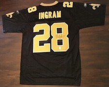 Mark Ingram Autographed New Orleans Saints Black Jersey - GTSM Authentication