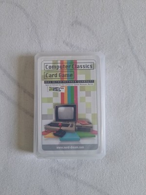 Retro Rechner Quartett - Computer Classics Card Game - Kartenspiel - NEU