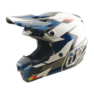 2026 TROY LEE DESIGNS TLD SE5 POLYCARBONAT HELM ROAMER BLAU NEU MX MOTOCROSS