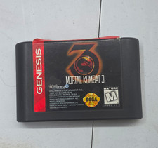 Williams Mortal Kombat 3 (Sega Genesis) Game Cartridge M NTSC-U/C 1995