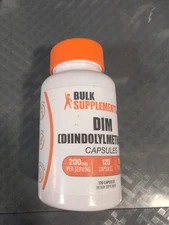 DIM Supplement 200mg Diindolylmethane | 120 Capsules Exp 06/2028 #S8