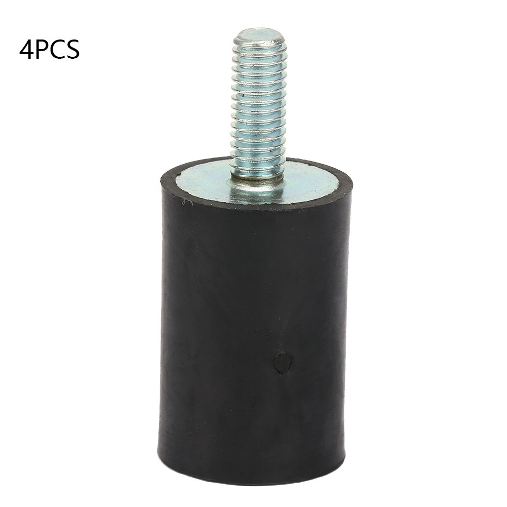 4pcs M6 Rubber Mounts Anti Vibration Silentblock Car Boat Bobbins VD20*30 M6*18❤