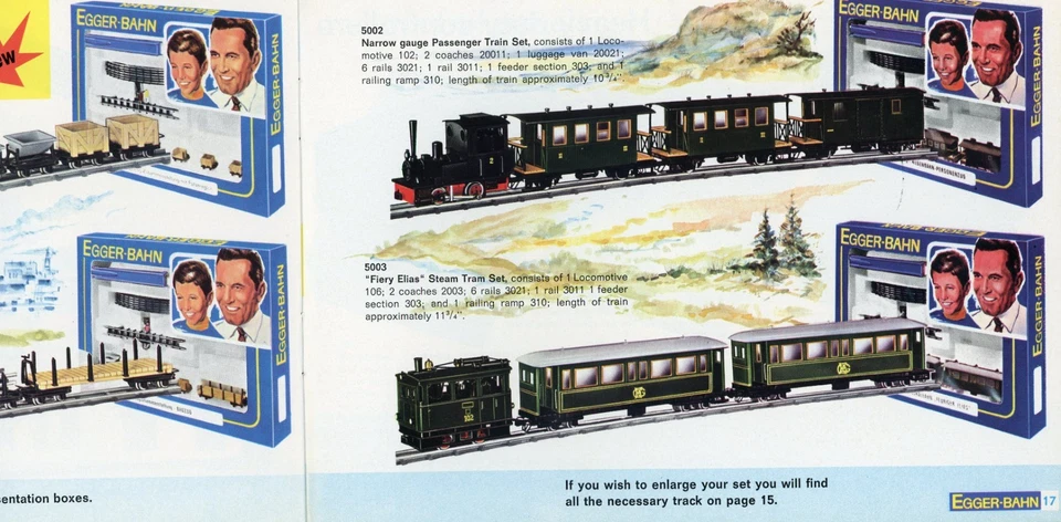 CATÁLOGO EGGER-BAHN 1965/66 EN INGLÉS Foto 3 de 3