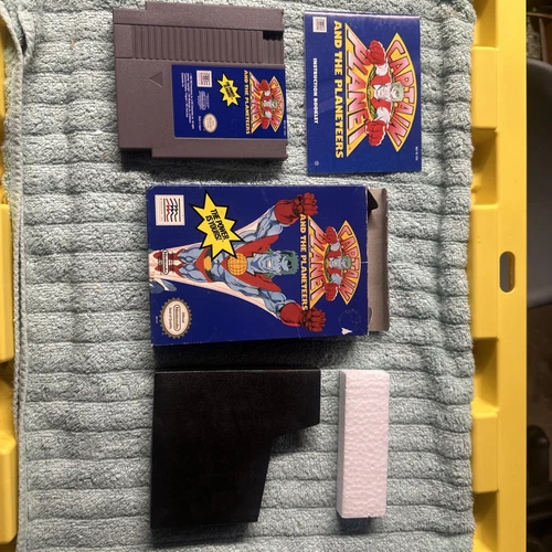 NES Captain Planet CIB Cart Manual Box Cleaned And Tested