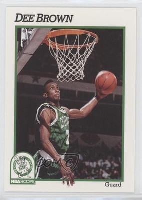 1991-92 NBA Hoops Dee Brown #10