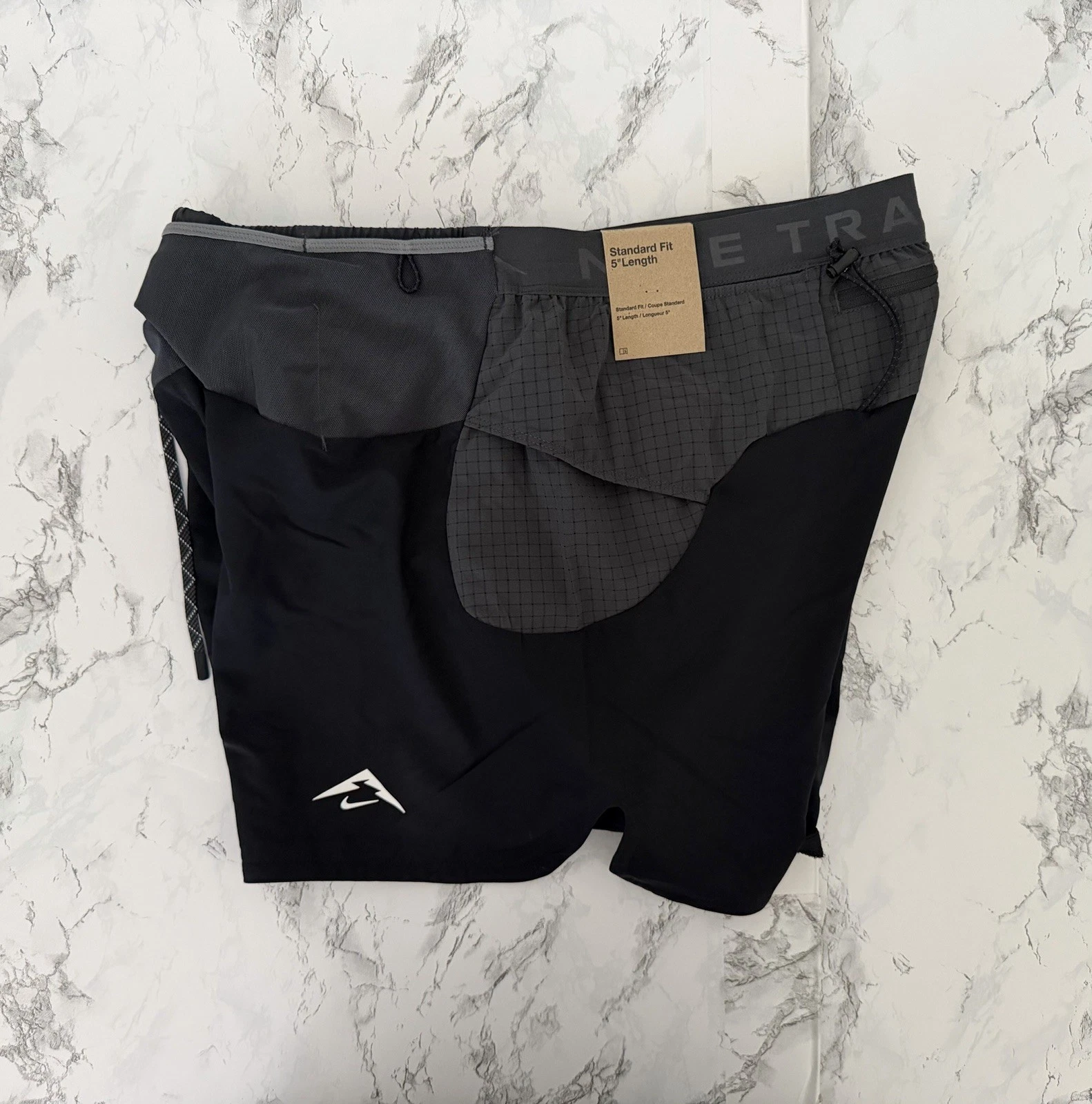 Nike Trail Second Sunrise Dri-Fit ADV 5” Athletic Hiking Shorts Men Size Medium