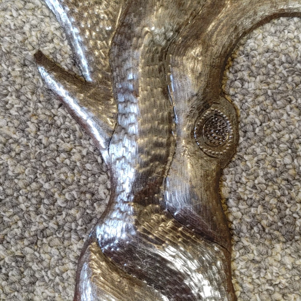 Arte de pared de metal Tree of Life 23,5" X 23" firmado por artista Foto 3 de 4