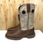 Durango Rebel Western Boots Men's SIZE 11 Sorrel Leather Cowboy DDB0326 (Z)