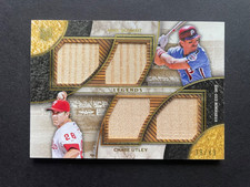 2025 Topps Museum Mike Schmidt Chase Utley Dual-Player Relic 24/99 Phillies