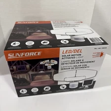 Sunforce LED Solar Panel Power Motion Activated Security Light 1900548 1500lumen