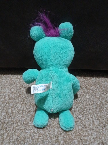 Fisher Price 2010 Sing a Ma Jigs Duet Teal Green Red Singing Plush WORKING - Picture 2 of 3