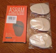 ASRAM Metatarsal Pad Insert. One Size Fits All Women/Men 3 Pair Per Box