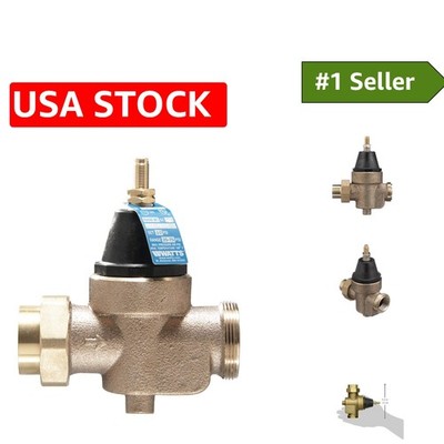 1'' Cast Copper Silicon Alloy Pressure Reducing Valve - Easy Install, Max 400 psi