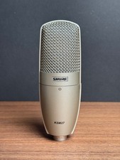 Shure Ksm27 Cardioid Condenser Microphone -Champagne