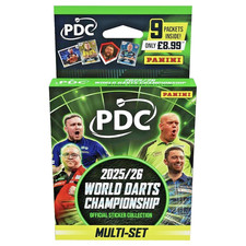 Panini PDC 2025/26 World Darts Championship Official Sticker Collection Multiset