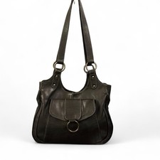 Vintage Marta Ponti Genuine Leather Shoulder Bag - Portuguese Designer Handbag