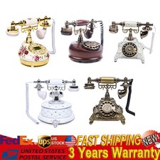 Vintage Retro Corded Telephone Home Office Desk Landline Phone Equipment New