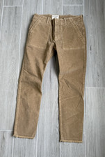 Nili Lotan New York 111/88 80NL Women's 2 Brown Skinny Ankle Cordory Pants