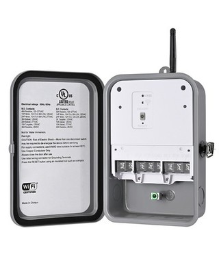 DEWENWILS Smart Pool Pump Timer Outdoor Heavy Duty WiFi Programmable For Pool