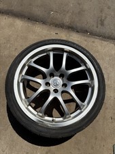 Has Damage Infiniti G35 Coupe Rays Forged 5x114.3 Wheel Rim 19x8 Front Has Damage Infiniti G35 Coupe Rays Forged 5x114.3 Wheel Rim 19x8 Front