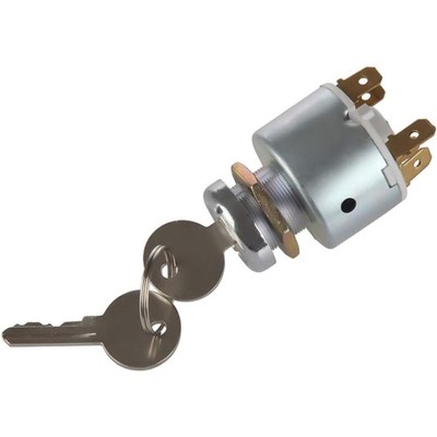 Durable Zinc Alloy Ignition Switch - 3-Position Starter for Multiple Vehicles