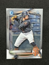2025 Bowman Onil Perez San Francisco Giants Chrome Prospects #BCP-134