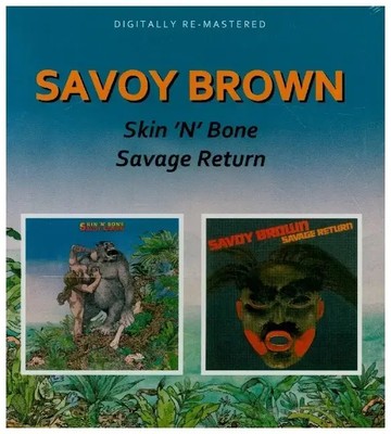 Skin N Bone / Savage Return, 1 Audio-CD | Savoy Brown | Englisch | Audio-CD