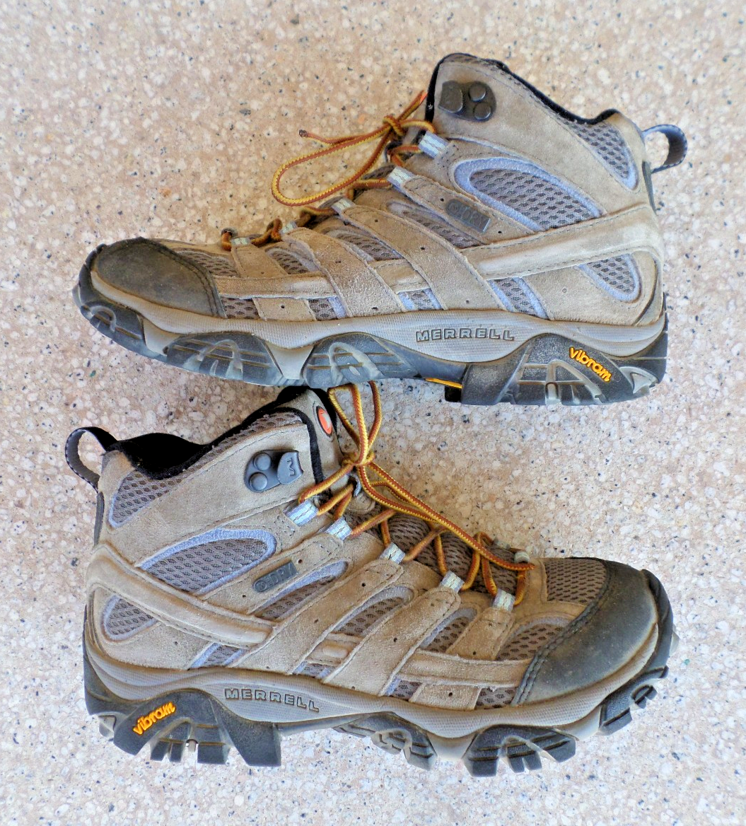 Merrell Moab 2 Mid Granite scarponi da trekking impermeabili. 6 5 donna