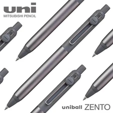 Mitsubishi Uni-Ball ZENTO FLOW Roller Ball Pen 0.5mm Hematite Made in Japan