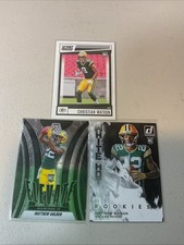 3 Card Green Bay Packers Rookie Lot Matthew Golden Christian Watson