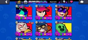 85K TROPHY | 81 MAX BRAWLER | 40 HYPER | 92/99 | 7 LEG | 6 MYTHIC | Android&Ios