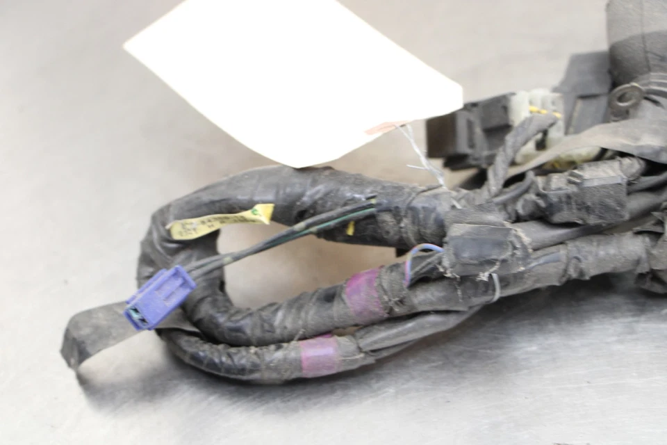 07-08 YAMAHA YZF R1 HEADLIGHT SPEEDO GAUGES WIRING HARNESS WIRE LOOM - Imagem 4 de 4