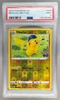 5390 Pikachu 2022 Pokemon Sword & Shield Pokemon GO #028/078 Reverse Holo PSA 9